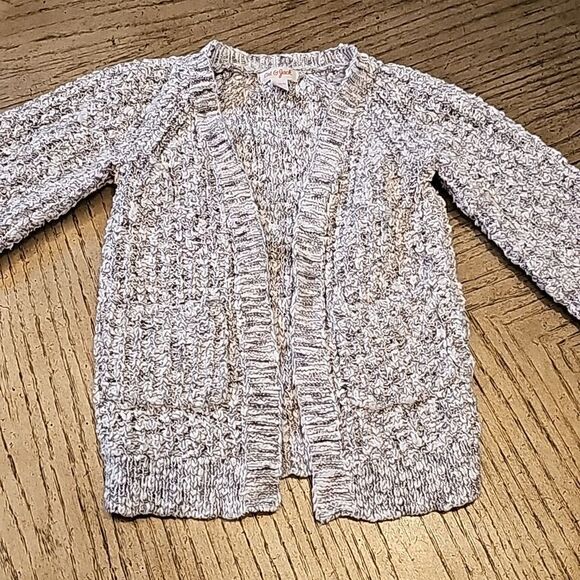 Girls knit Cozy cardigan jacket size XS 4/5 - Picture 6 of 6